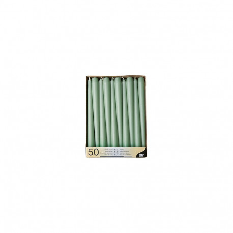"CANDLE PAPSTAR Kerzen 25 cm jadegrün"