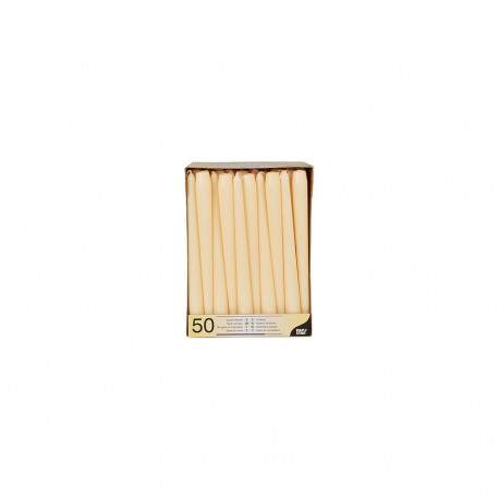 "CANDLE PAPSTAR Kerzen 25 cm champagner"