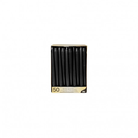 "CANDLE PAPSTAR Kerzen 25 cm schwarz"