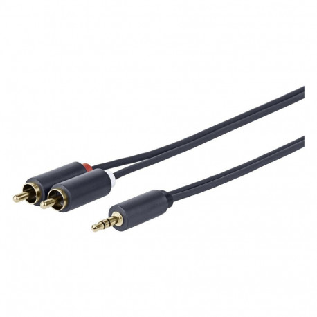 "3.5MM - 2 X RCA M-M"