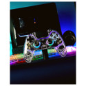 DELTACO juhtmevaba mängupult PlayStation 4, läbipaistev