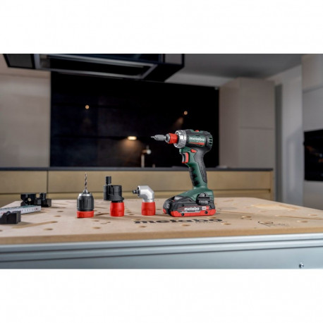 Metabo BS 18 L BL Q 1700RPM 900g, must, roheline, punane, hõbedane
