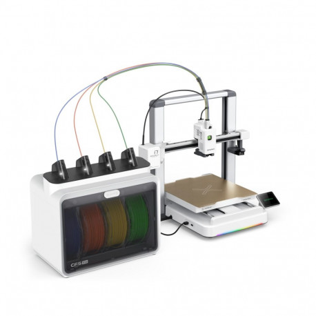 SPARKX i7 Color Combo, 3D-Drucker (silber/weiß, inkl. CFS Lite)