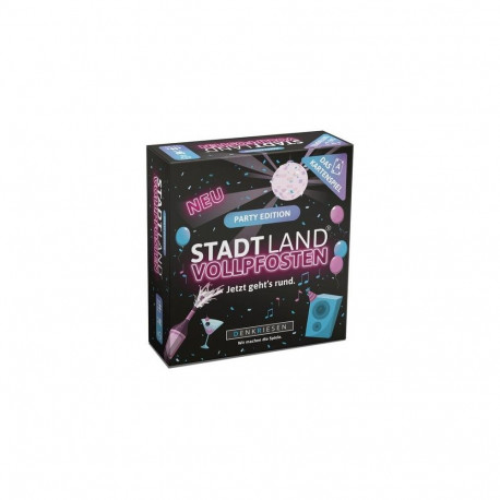 Denkriesen 102145 board/card game STADT LAND VOLLPFOSTEN 30 min Family