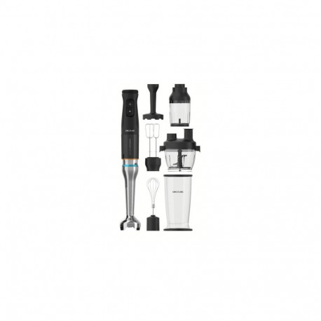 Cecotec 03979 blender Immersion blender 1500 W Black, Stainless steel