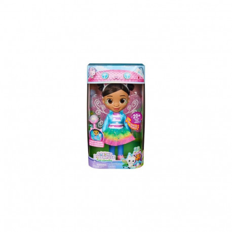 Gabby's Dollhouse DreamWorks Fairylandia Dandelion Magic Gabby Doll with Light-Up Wings, 13-Inc