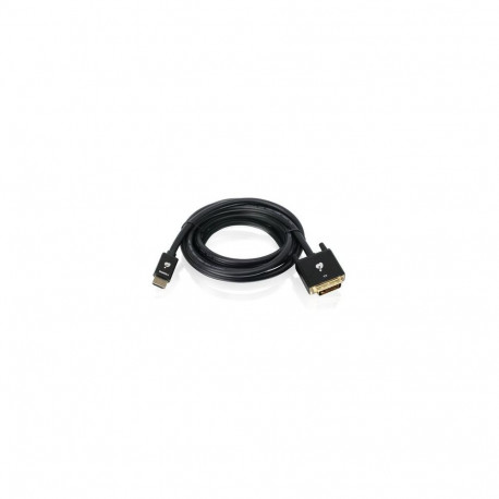 iogear GHDDVIC4K3 video cable adapter 2 m HDMI Type A (Standard) DVI-D Black