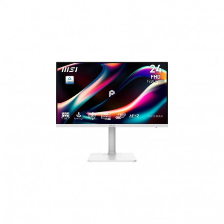 MSI PRO MAX 241PHW E14 computer monitor 60.5 cm (23.8") 1920 x 1080 pixels Full HD LCD White