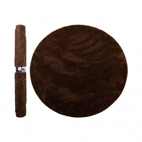 Ümmargune vaip D120CM, pruun