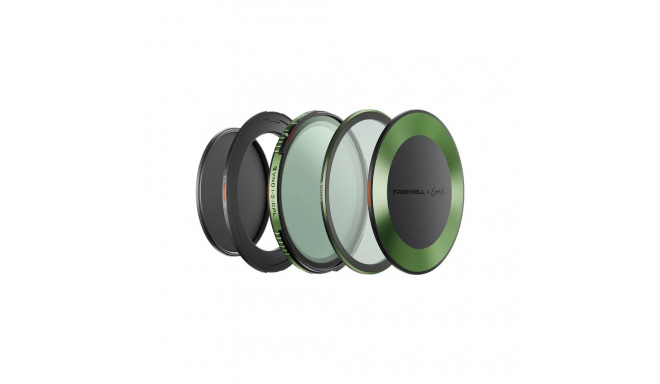 Variable density ND/CPL filter kit Freewell Brandon Li 72mm