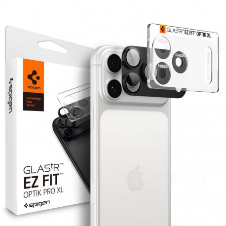 OSŁONA APARATU SPIGEN OPTIK PRO XL GLAS.TR EZ FIT CAMERA PROTECTOR IPHONE 18 PRO DARK GREY