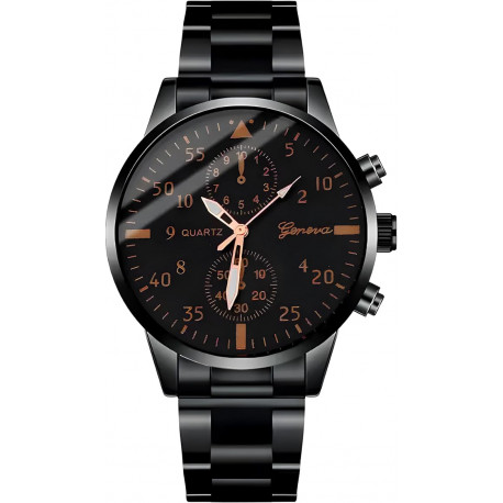 Retoo men's watch Classic E549-2, black
