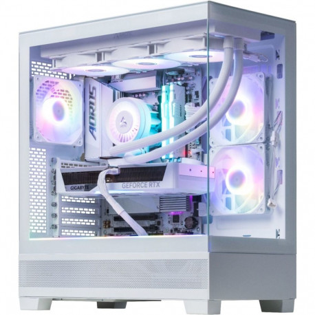 Lauaarvuti Gaming Thunder G4 White, Ryzen 7 32GB 2TB RTX5070