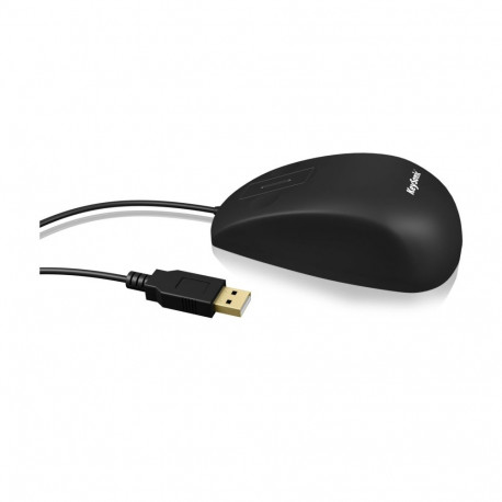 KeySonic kontorihiir KSM-5030M-B mõlema käega kasutatav USB Type-A