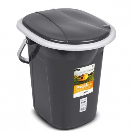 The GB320AG is a popular model of portable tourist toilet bucket, typically manufac