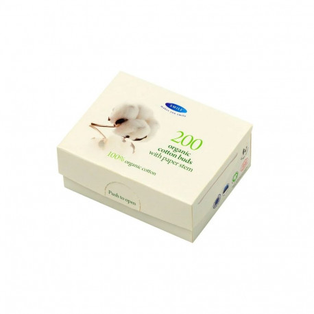 Cotton buds SMILE Organic cotton buds Bio 200pcs