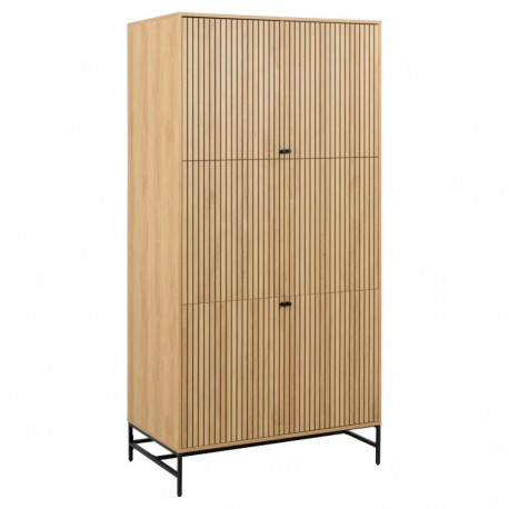 Riidekapp ALBANY 4-ukseline, tamm