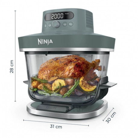 AIR FRYER CRISPI PRO XL/ASH GRAY AS101EUGY NINJA AS101EUGY (622356384926)