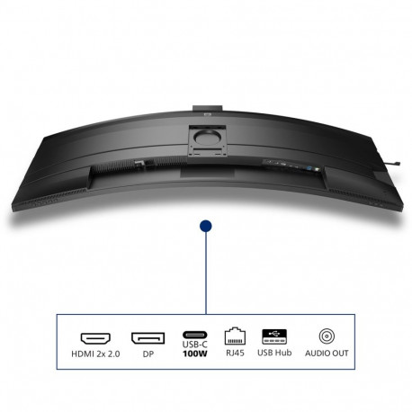 Philips monitor 49B2U6903CH/00 124cm (48.8") 5120 x 1440pixels Dual QHD LCD, hall