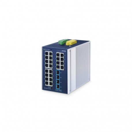 PLANET Industrial L2+ 24-Port Managed Switch IGS-4215-24T4X L2+ Gigabit Ethernet (10/100/1000) Alumi