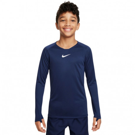 Nike laste pikkade varrukatega särk Dry Park First Layer JSY LS AV2611 410 M, tumesinine