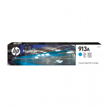 HP tindikassett 913A originaal PageWide, tsüaan