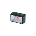 APC Replacement Battery Cartridge, Valve regulated lead–acid battery, 7Ah, 12VDC, 2-year warranty
