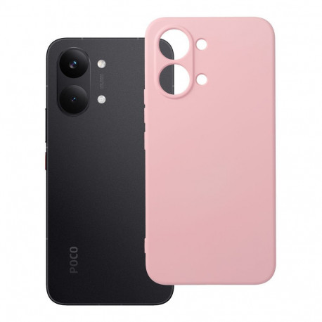 Case for Poco X8 Pro Max 5G Silicone powder pink