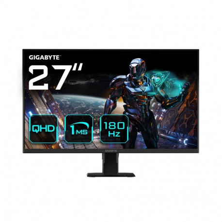 Gigabyte LCD Monitor||GS27QA EU|27"|Gaming|Panel IPS|2560x1440|16:9|180 ??|1 ms|Colour Black|GS27QAE