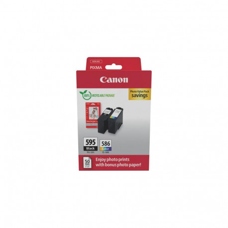 Canon PG595/CL586 PVP ink cartridge 2 pc(s) Original Black, Cyan, Magenta, Yellow