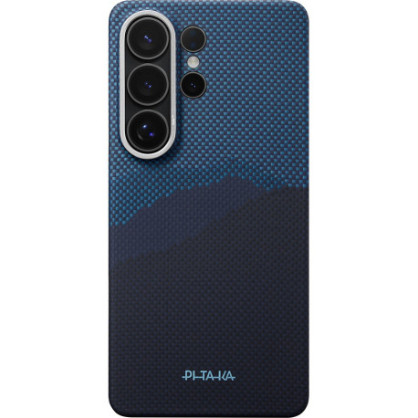 Pitaka case Edge Samsung Galaxy S26 Ultra, blue