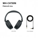 Sony juhtmevabad kõrvaklapid WH-CH730N, must