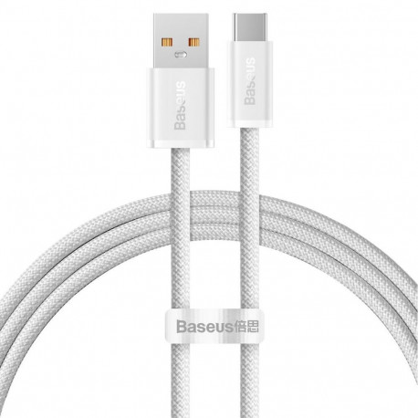 Baseus - Baseus CALD000602 Dynamic Series Fast Charging Data Cable USB - USB-C 100W 1m White
