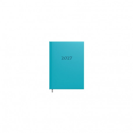 Planning notebook calendar 2027 A5 turquoise