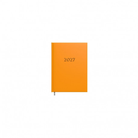 Planning notebook calendar 2027 A5 orange