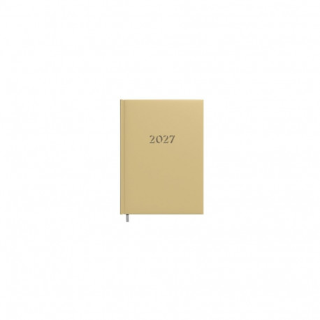 Planning notebook calendar 2027 A5 beige
