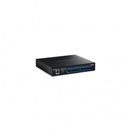 Trendnet TL2-F7080 network switch Managed L2 1U Black