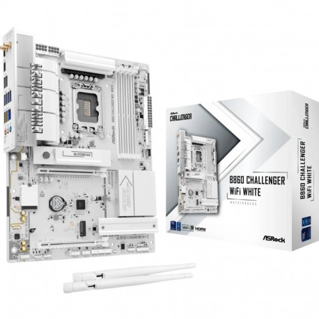 Motherboard - ASRock B860 Challenger WiFi White