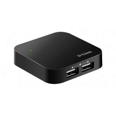 USB 2.0 jaotur DUB-H4, 4-pordiline, 4xA, 1xB