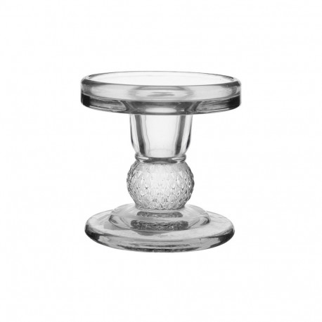 Candle holder DOVER D8,5xH8,8cm glass