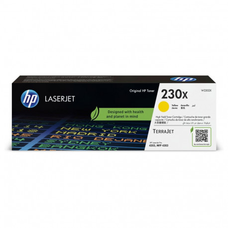 HP 230X kollane kassett Color LaserJet Pro 4203cdn, 4203dn, 4203dw, MFP 4303dw, MFP 4303fdn, MFP 430
