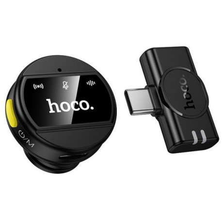 Hoco wireless microphone L21 USB-C, black
