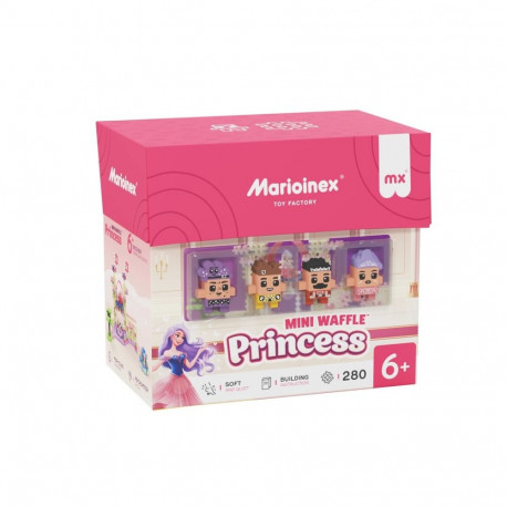 MARIOINEX Mini Waffle printsessiklotsid, 280 osa