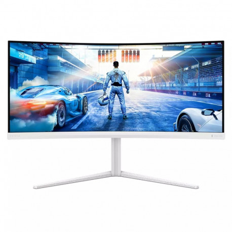 Philips arvutimonitor Evnia 5000 34M2C5501A/00 86.4cm (34") 3440 x 1440pixels lai Quad HD LCD, valge