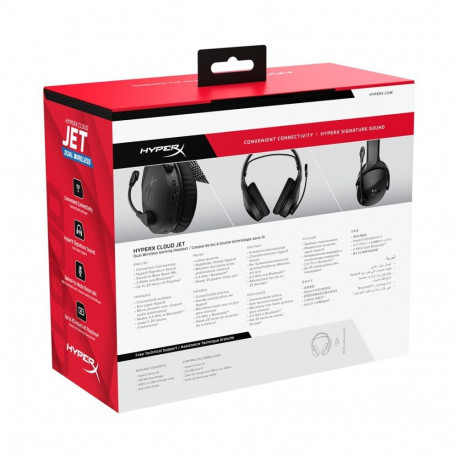 HyperX mängukõrvaklapid Cloud Jet juhtmevabad