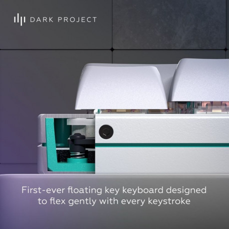 Dark Project klaviatuur ALU Daylight
