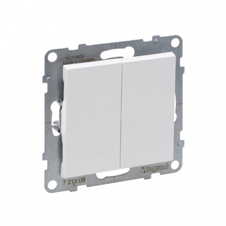 2G TWO-WAY SWITCH AUTO TERMINALS WHITE
