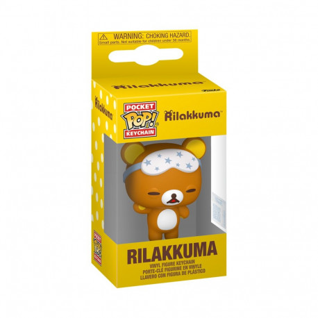 FUNKO POP! Keychain: Rilakkuma - Rilakkuma Sleepy