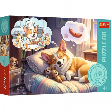 TREFL puzzle Corgi, 60 pcs