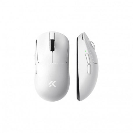 Gaming Mouse - MCHOSE A7 V2 Ultra 42,000 DPI 500 mAh Wireless White